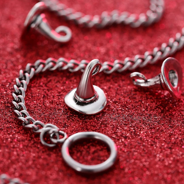 20 stücke DIY Anhänger Charms Legierung Hexe Hut Charms Schmuck Machen Anhänger 2