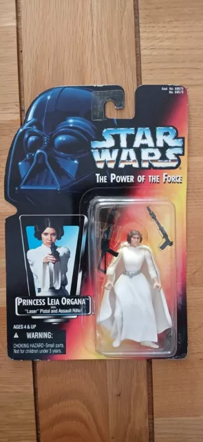 Star wars the power of the force red card princess leia organa figure