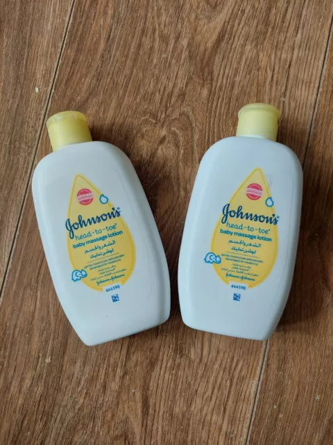 Discontinued Baby Johnsons Head-to-toe Baby Massage Lotion 2x200ml