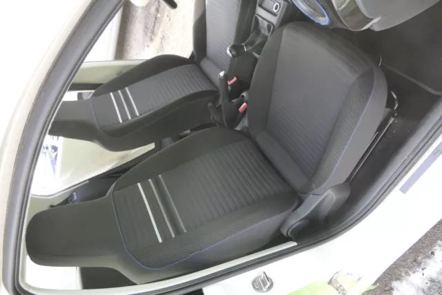 UP MII CITIGO Sitz Beifahrersitz vorne rechts schwarz blau 4/5-Türer  Sitzheizung EUR 304,99 - PicClick DE