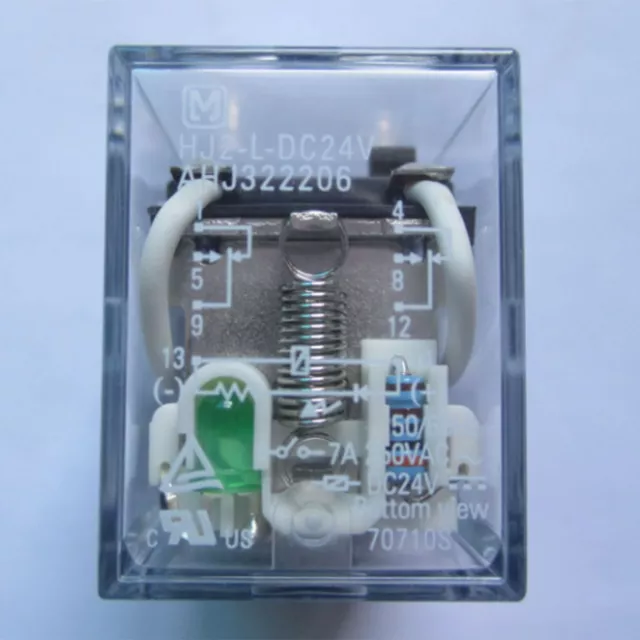 1PS New For Panasonic HJ2-L-DC24V AHJ322206 Relay Free Shipping