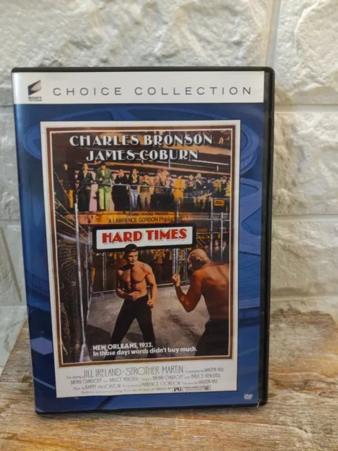 HARD TIMES DVD Charles Bronson, James Coburn Classic