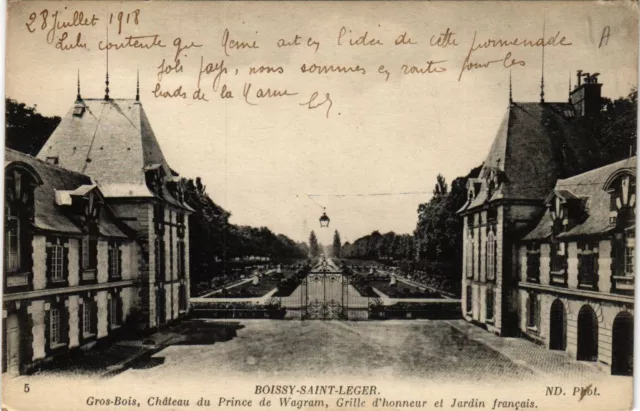 CPA AK BOISSY-St-LÉGER - Gros-BOIS Chateau du Prince de Wagram Grille (659711)