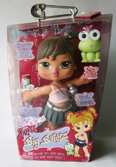 RARE BRATZ BIG Babyz Yasmin & Jolie Poupée Princesse Mga Neuve