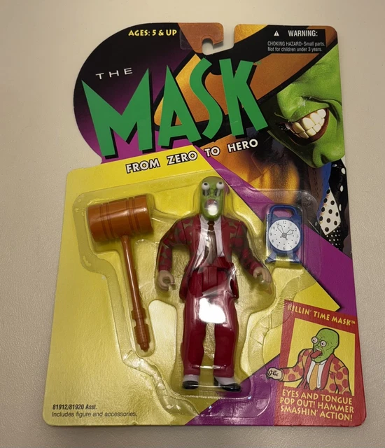 THE MASK FROM Hero to Zero Killin Time Mask Vintage 1995 Figure
