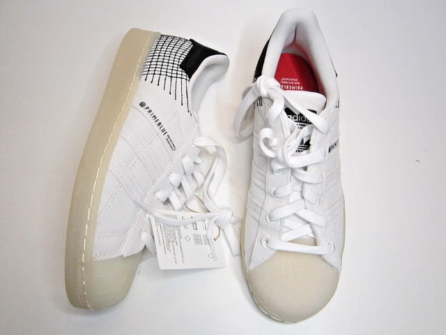 Adidas Superstar Originals Primeblue weiß schwarz Gr. 38,5  S926