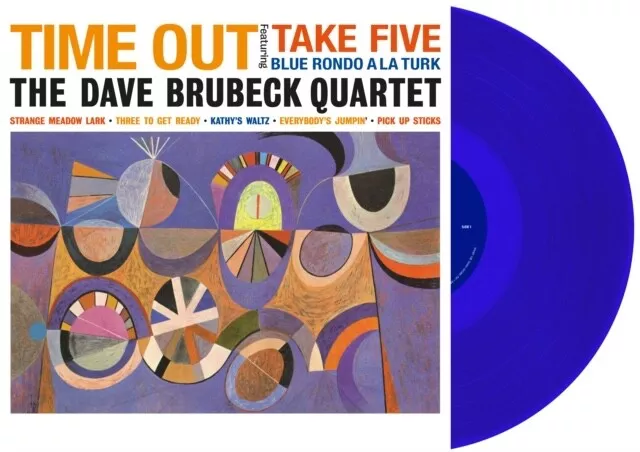 The Dave Brubeck Quartet - Time Out - 180 Gram Bleu Vinyle LP [ Neuf et Scellé]