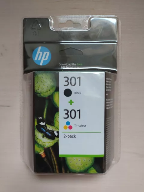 HP 301 2-pack black/tri-color