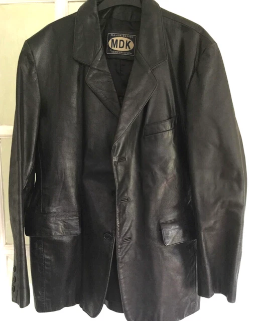 Mdk leather jacket mens hot sale