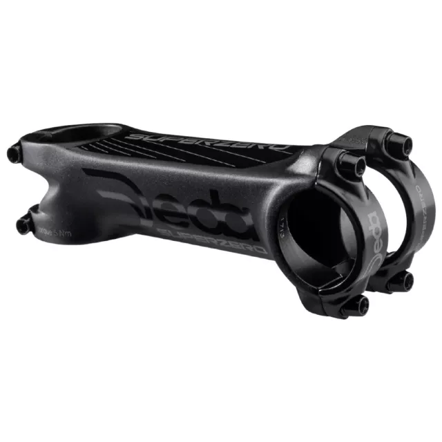 DEDA Elementi SUPERZERO alloy road bicycle bike Stem POB black on black NEW