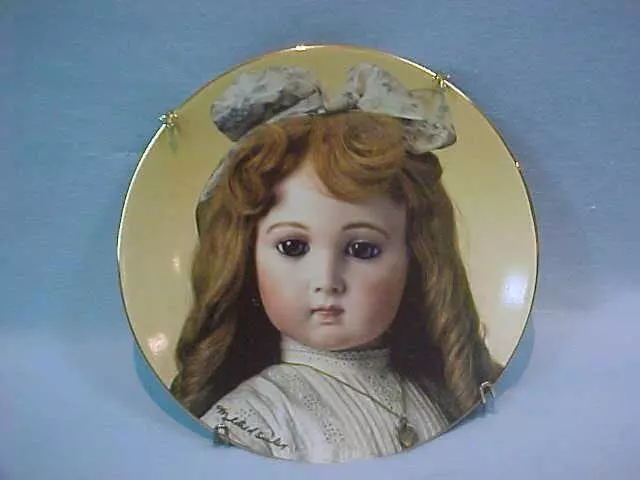 Vintage French Doll Collector Plate "Jumeau's Gaynell" Mildred Seeley 1983