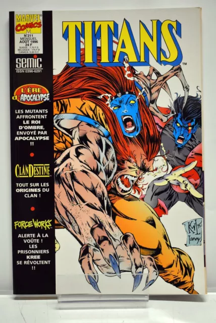 ➡ Titans n° 211 ☆ SEMIC 1996 ☆ TBE