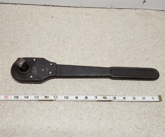 Vintage 17" Long Britool Ratchet In 3/4” Drive H73 Heavy Duty British Made