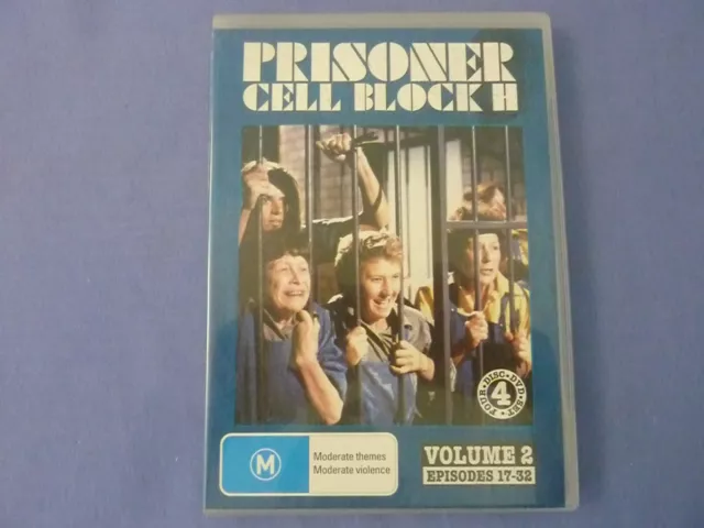 Prisoner Cell Block H Volume 2 DVD 4 Disc Set Episodes 17-32 R0