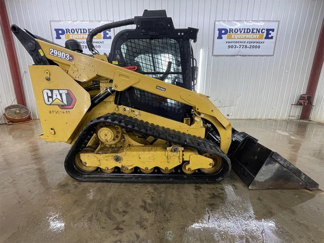 2019 Caterpillar 299D3Xe High Flow Cab Track Skid Steer