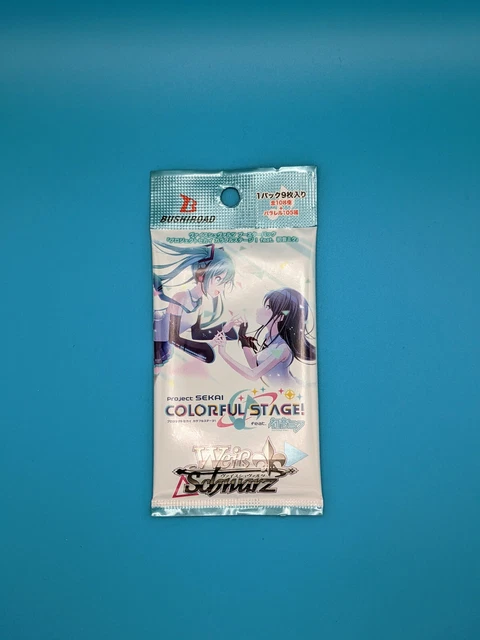 Bushiroad Project Sekai Booster Pack Expansion Pack Weib Project