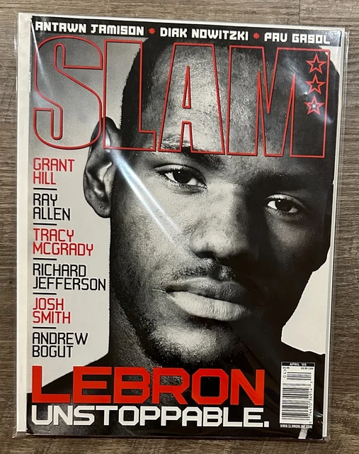 Magazine SLAM #86 Avril 2005 - Lebron James Couverture + Poster SLAMups