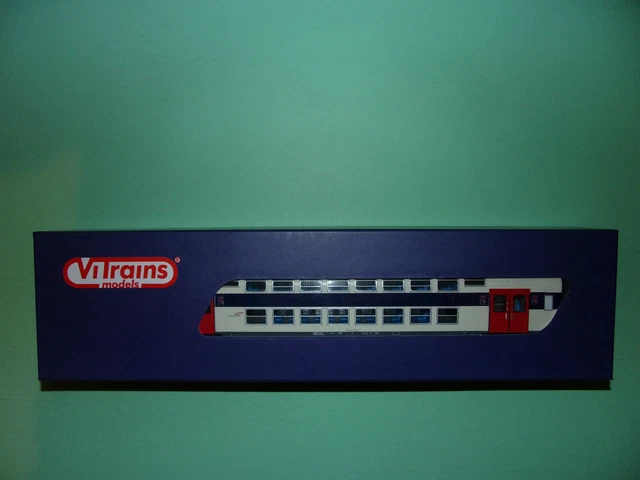JOUEF 1/87 HO, REF. 5002 VOITURE VOYAGEUR TYPE Y UIC, 1er CLASSE, WAGON PASSAGER ROUGE SNCF - Collection