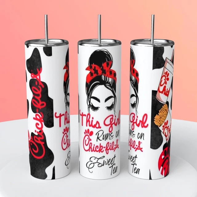 Chick-fil-a 20oz stainless steel tumbler