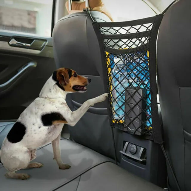 Rejilla de Seguridad de Coche para Perros Extensible Barrera Protectora  Metálica de Vehículo Universal para Maletero