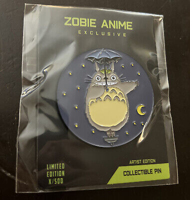 Zobie Animé TOTORO My Neighbor Totoro Enamel Pin Exclusive Artist Ltd. Ed. x/500