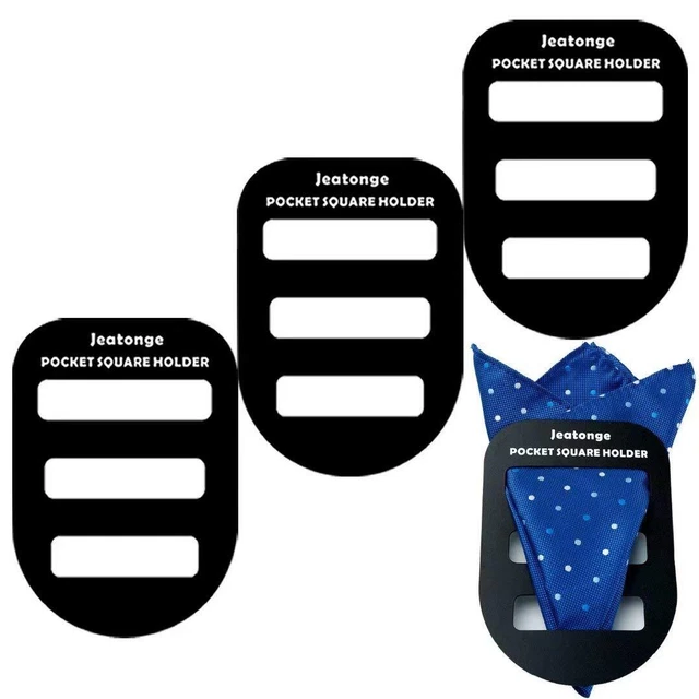 Pocket Square Holder Keeper Organizer Pocket Squares for Men
