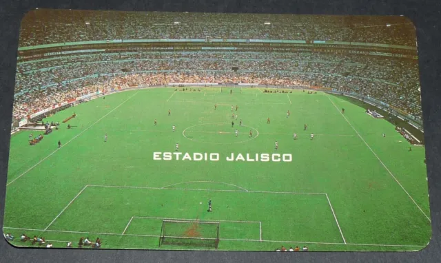 Cpa Carte Postale Football 1970 Coupe Monde Estadio Jalisco Mexique Mexico 70