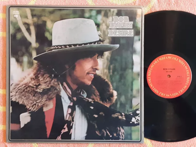 BOB DYLAN Desire LP Columbia 1976 w/ Inner Sleeve FOLK ROCK