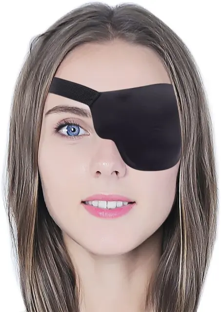 Parche para ojos FCAROLYN 3D para tratar ojo vago/ambliopía/estrabismo izquierdo