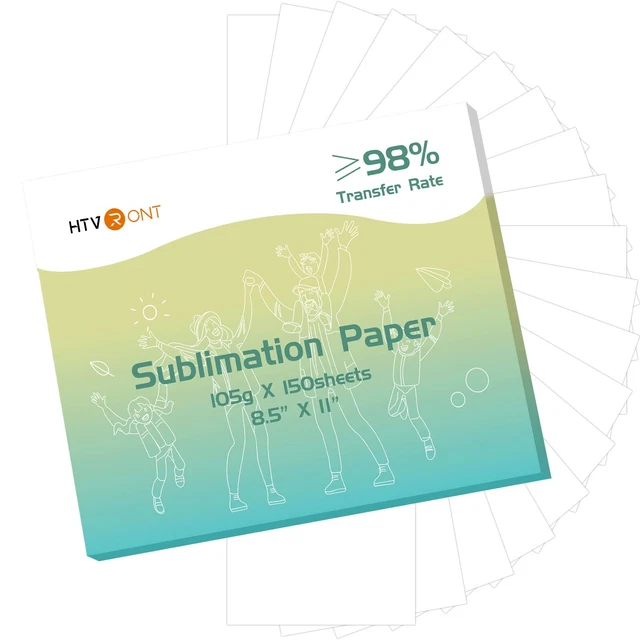 Sublimation Paper 8.5 x 11 Inches - 150 Sheets