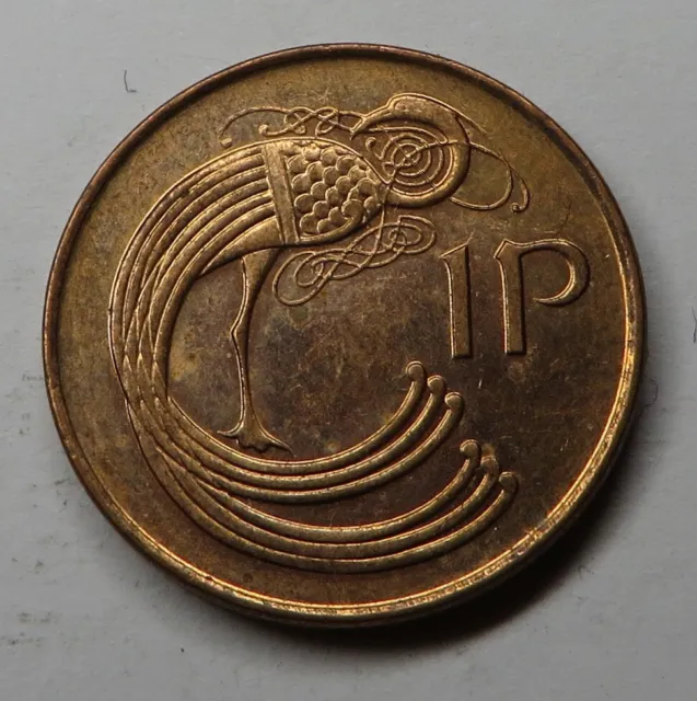 Ireland Republic Penny 2000 Copper Plated Steel KM#20a UNC