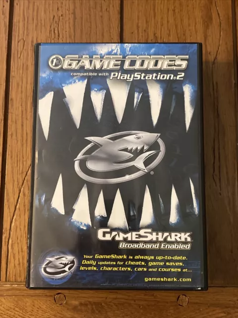 GAMESHARK VERSION 5.4 PlayStation 2 PS2 Missing Disc 1 Rare $29.97