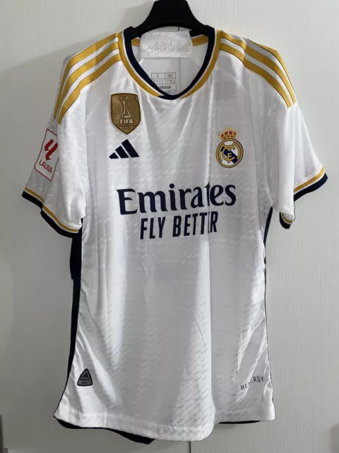 Camiseta adidas Real Madrid niño Bellingham 2023 2024