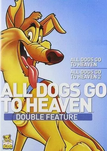 All Dogs Go to Heaven 1 / All Dogs Go to Heaven 2 - DVD - VERY GOOD