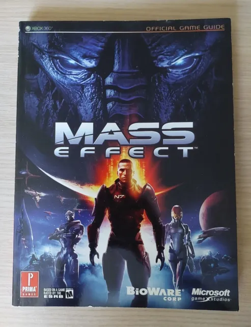 Mass Effect: Prima Official Game Guide - With Poster - VGC (Strategy Guide)
