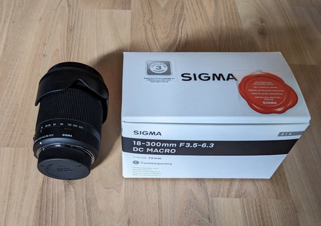 Objekiv Sigma DC Macro HSM 18-300mm F3,5-6,3 für Nikon - wie neu