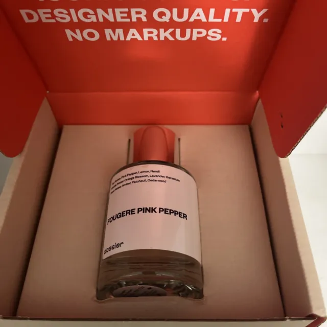 DOSSIER FOUGERE PINK Pepper Eau De Parfum 1.7 Oz 50 mL Cologne Spray NEW IN  BOX $23.50 - PicClick
