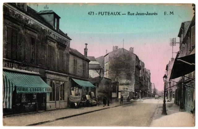 CPA 92 - PUTEAUX (Hauts de Seine) - 473. Rue Jean-Jaurès - E.M.