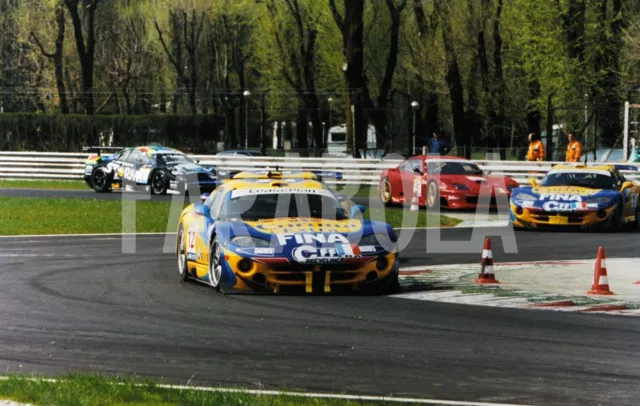 Altes Pressefoto Monza, Championship Gt 2001, Druck 20 X 30 CM