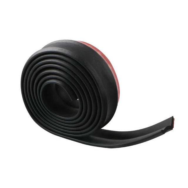 Car Universal Soft Rubber Strip 2.5m Modified Surround Decorative Rubber Strip