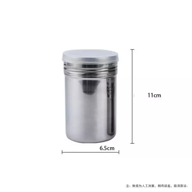 Stainless Steel  Cocoa Flour Coffee Shaker Icing Sugar Salt  Sifter for Kitchen