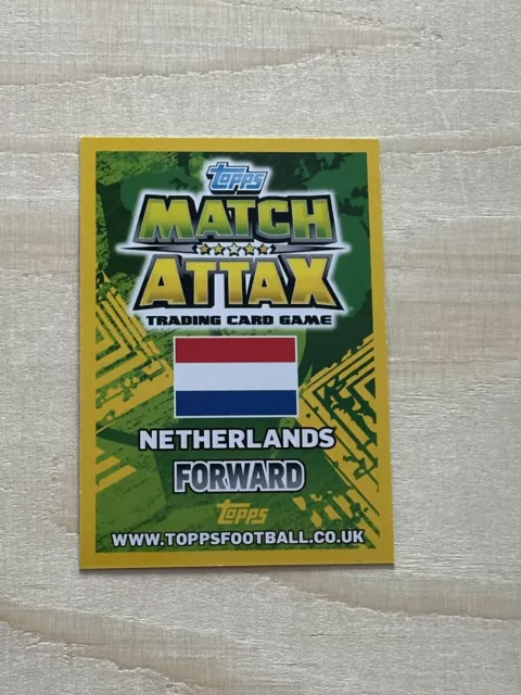 Match Attax England 2014 Robin Van Persie Silver Limited Edition No Le4S 2