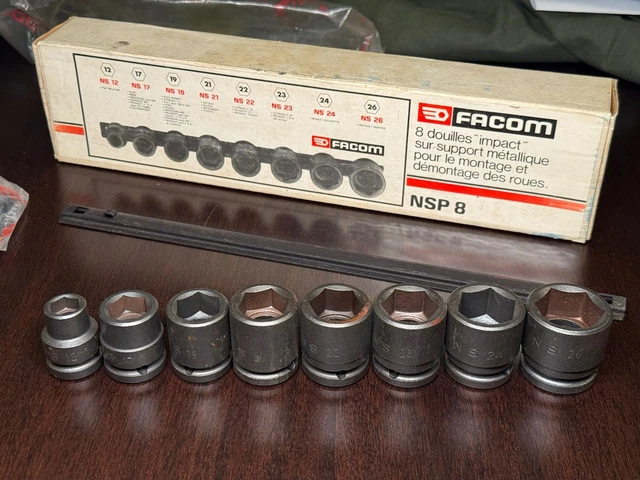 FACOM - NSV - Douilles impact 1/2 XZN mâles - NSV.6