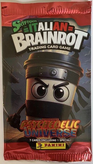 Skifidol Italian Brainrot Trading Cards - 5x Booster Packungen