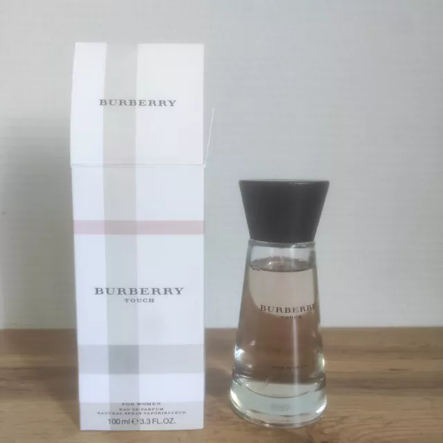 Eau de Parfum femme  "BURBERRY TOUCH FOR WOMEN" Vaporisateur 100 ML Entamé