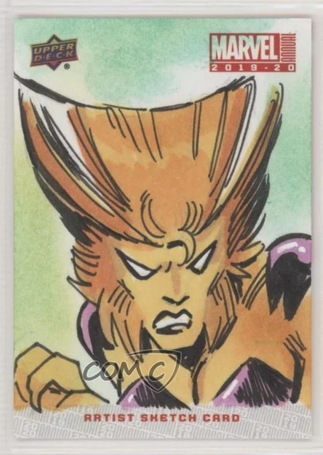 2019-20 Upper Deck Marvel Annual Sketch Cards 1/1 Tim Shinn Auto Sketch 09q5