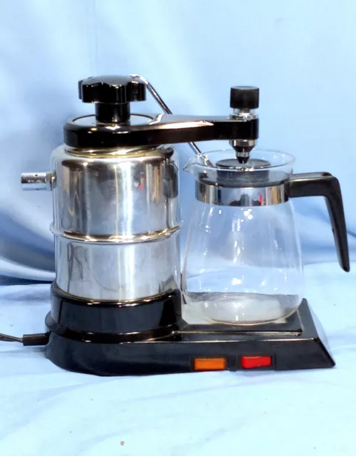 Bellman Stovetop Espresso Machine with Milk Steamer Frother Camping EUC