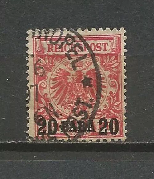 Reich Auslandspostamt kolonien Turkei 1889 Mi 7 c Konstantinopel