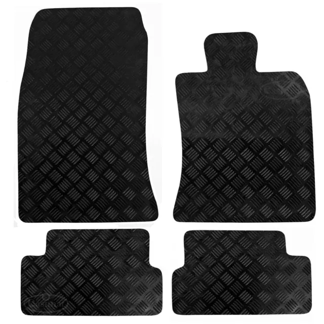 Fits BMW Mini One Cooper Mk2 2007 to 2013 Tailored Rubber Car Mats 4pc Floor Set