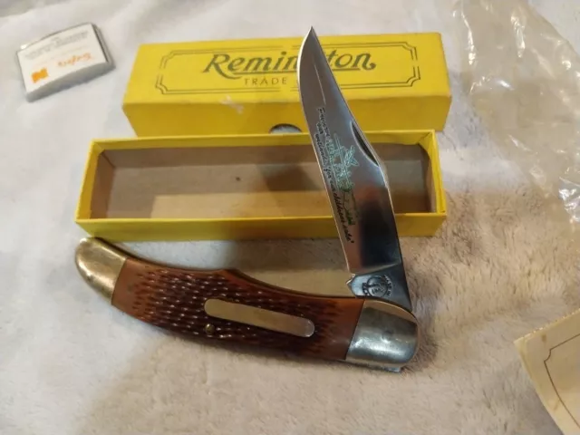 Rare Remington Umc Usa R870 Hunter Folding Pocket Knife 11-87 Auto 870 #093 Mib